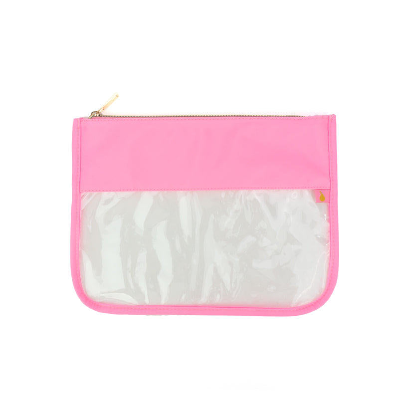 Bailey Clear Pouch | Includes up to 5 Patches - Blue