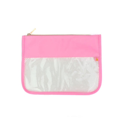 Bailey Clear Pouch | Includes up to 5 Patches - Blue