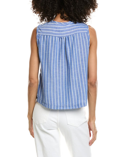 DENIM/WHITE STRIPE-WP717-1Q-