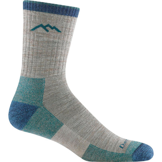 Darn Tough Hiker Micro Crew Midweight Cushion Mens Socks — Rye