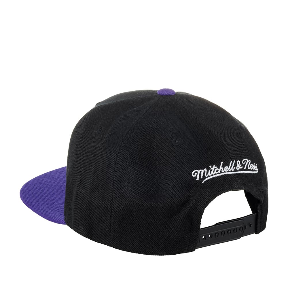 Men's Mitchell & Ness NBA Core Basic Snapback Lakers