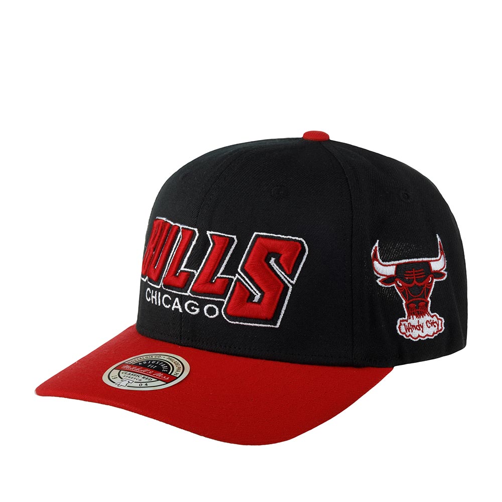 Men's Mitchell & Ness NBA Shredder Stretch Snapback Hwc Bulls - Red