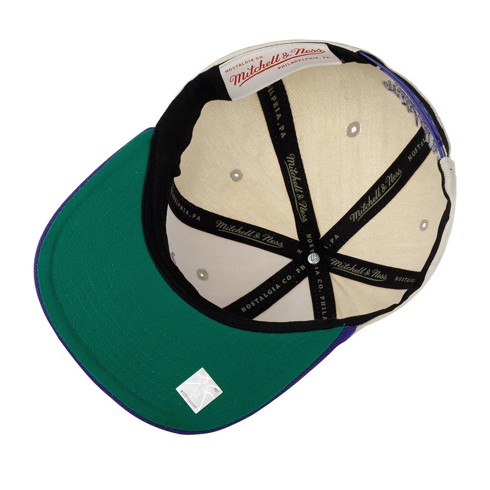 Men's Mitchell & Ness NBA 35Th Side Snapback Hwc Lakers - Off White