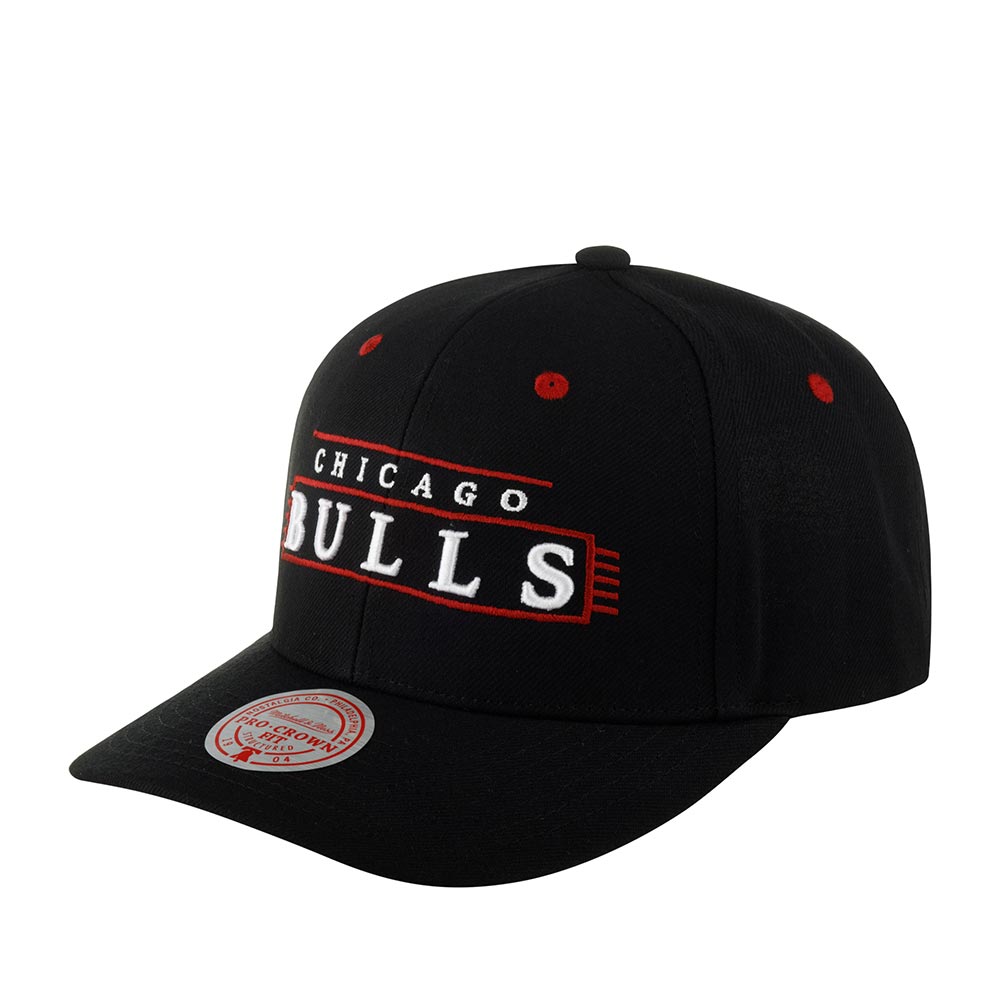 Men's Mitchell & Ness NBA Team Lofi Pro Snapback Bulls - Black