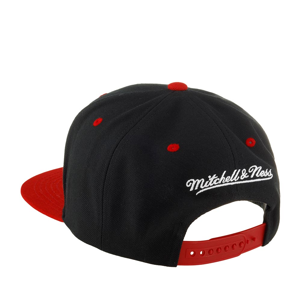 Men's Mitchell & Ness Nhl Transcript Snapback Blackhawks - Black-Red