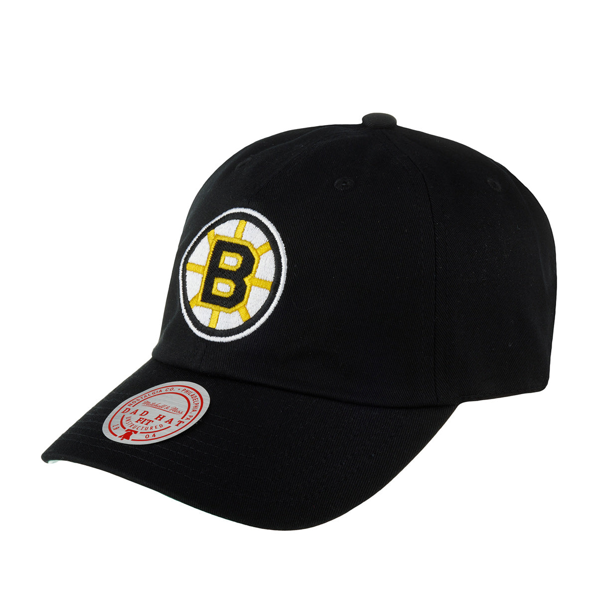 Men's Mitchell & Ness Nhl Team Ground 2.0 Dad Strapback Bruins