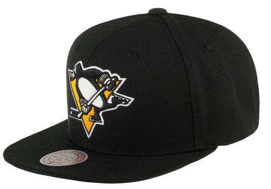 Mitchell & Ness Men's NHL Top Spot Snapback Penguins Snapback Caps