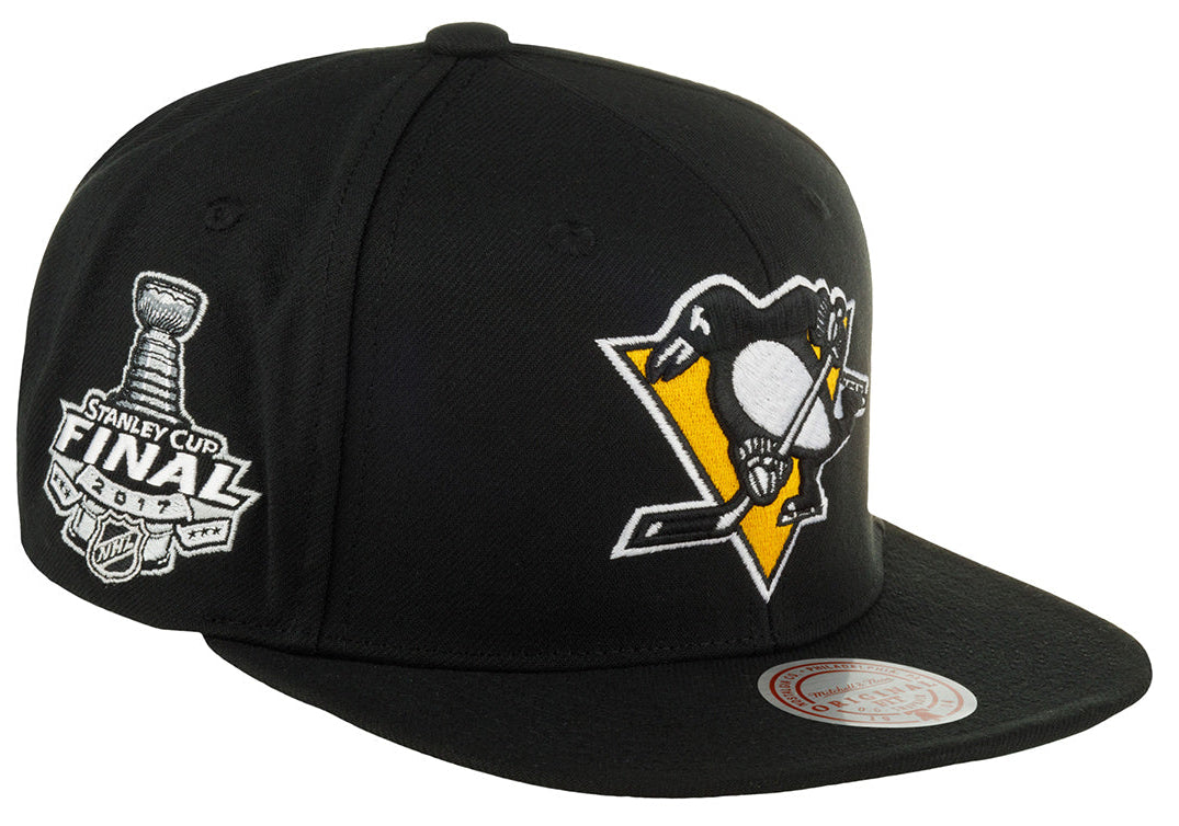 Men's Mitchell & Ness Nhl Top Spot Snapback Penguins
