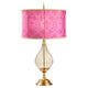 Fuchsia/Subtle Green/Gold