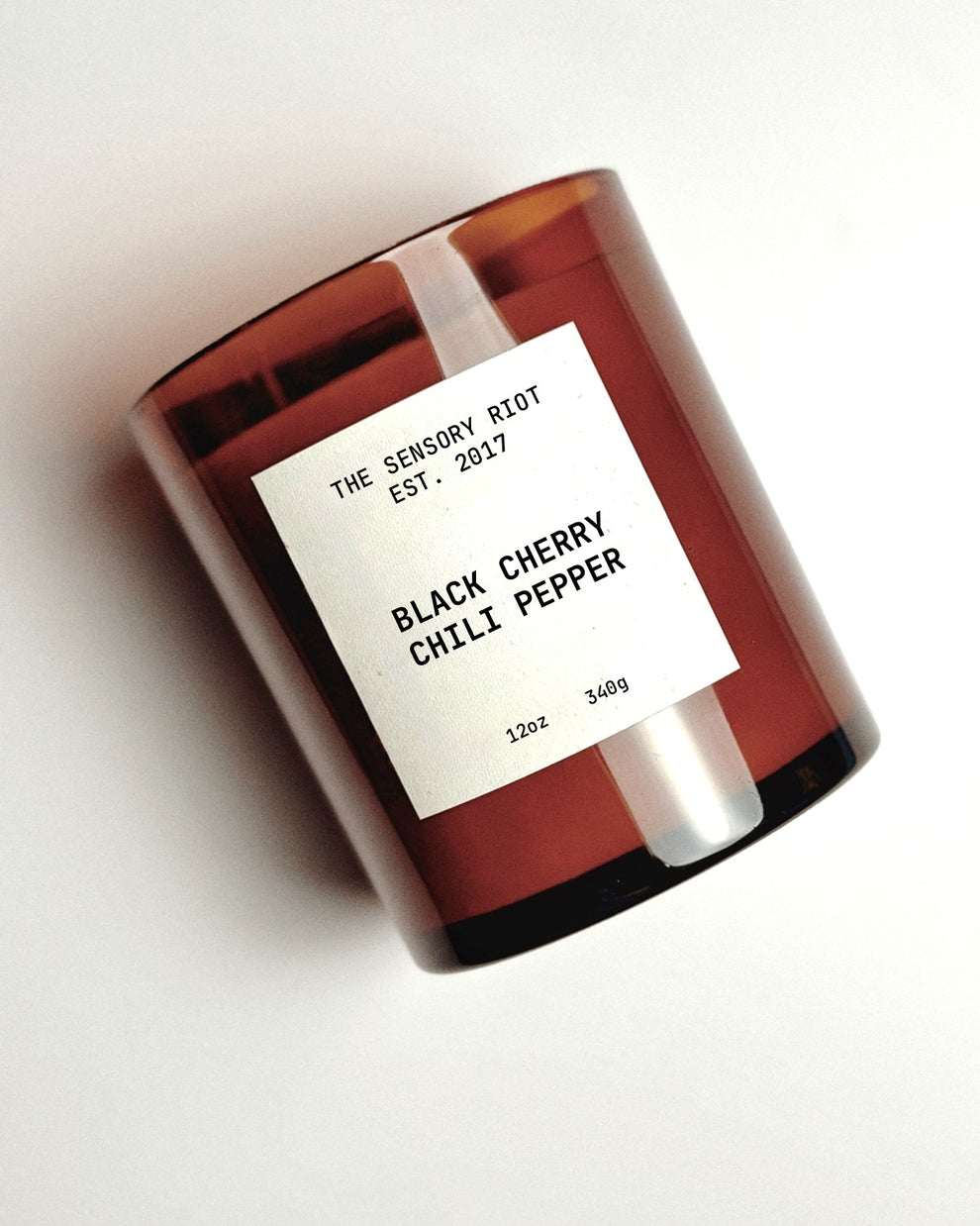 Black Cherry Chili Pepper Candle-