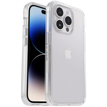 Otterbox Iphone 14 Pro (Only) Symmetry Series Case - Clear, Ultra-Sleek, Wireless Charging Compatible, Raised Edges Protect Camera & Screen