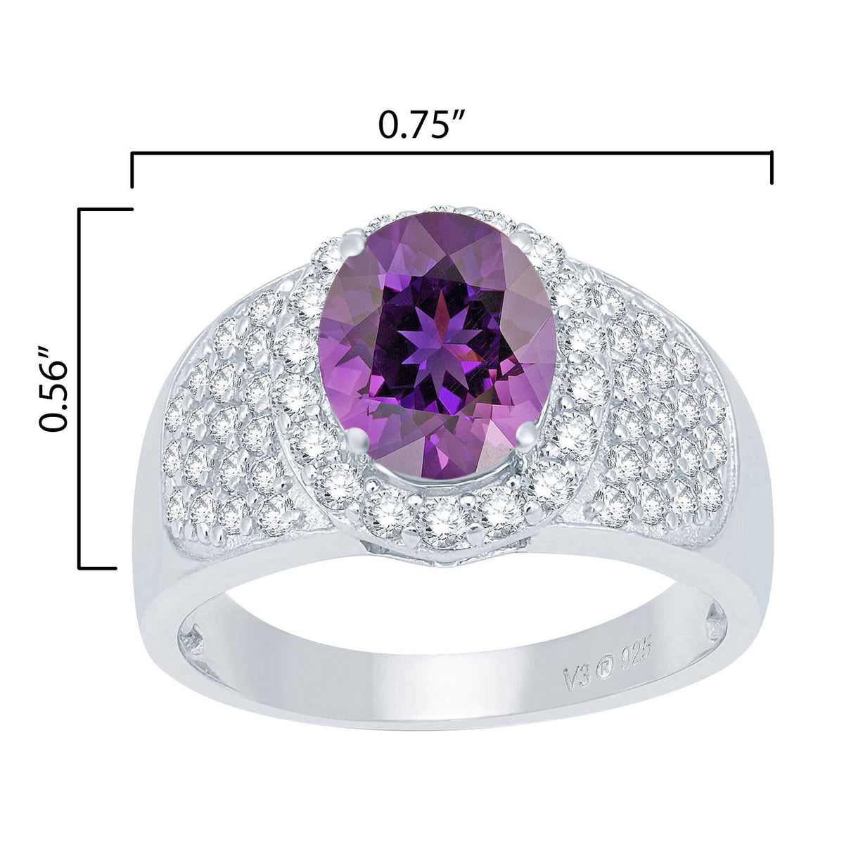 Purple, White-