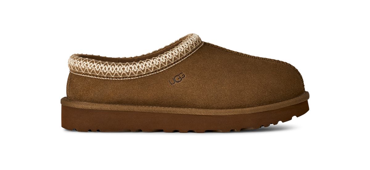 UGG Tasman II Womens Clogs — Light Bronze Suede