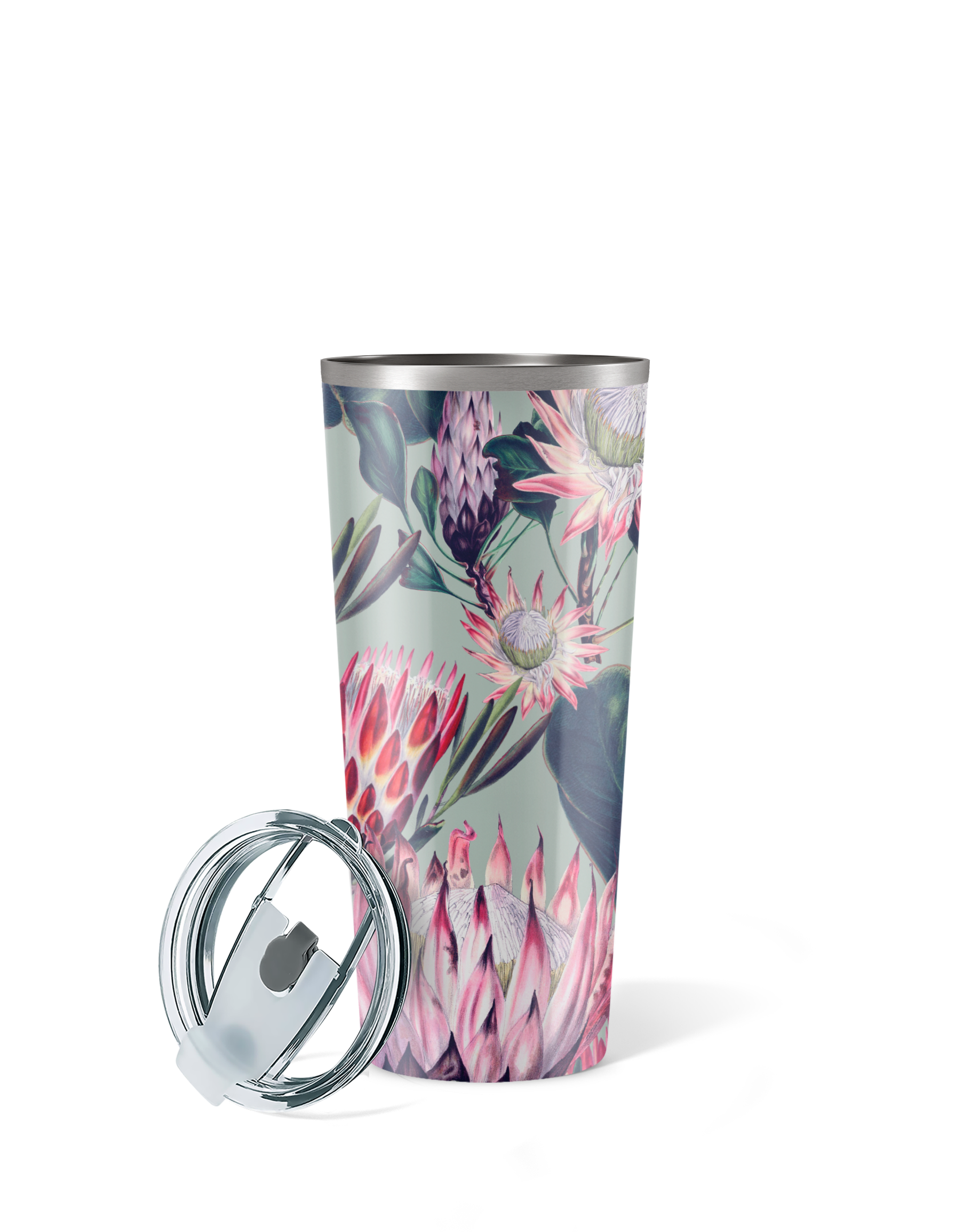 Green & Pink-