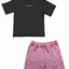 BLACK WASH/PINK