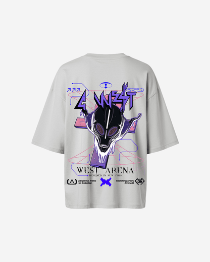 G West Womens Future Journey Lifestyle Oversized Tee