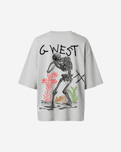 G West Womens Oversized Colors Of Life Tee