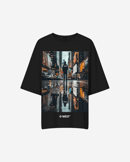 G West Womens Reflection Oversized Tee