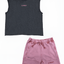 BLACK WASH/PINK