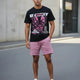 Black/Pink