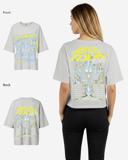 G West Womens World Is Yours Premium Oversized Tee