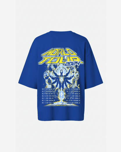 G West Womens World Is Yours Premium Oversized Tee