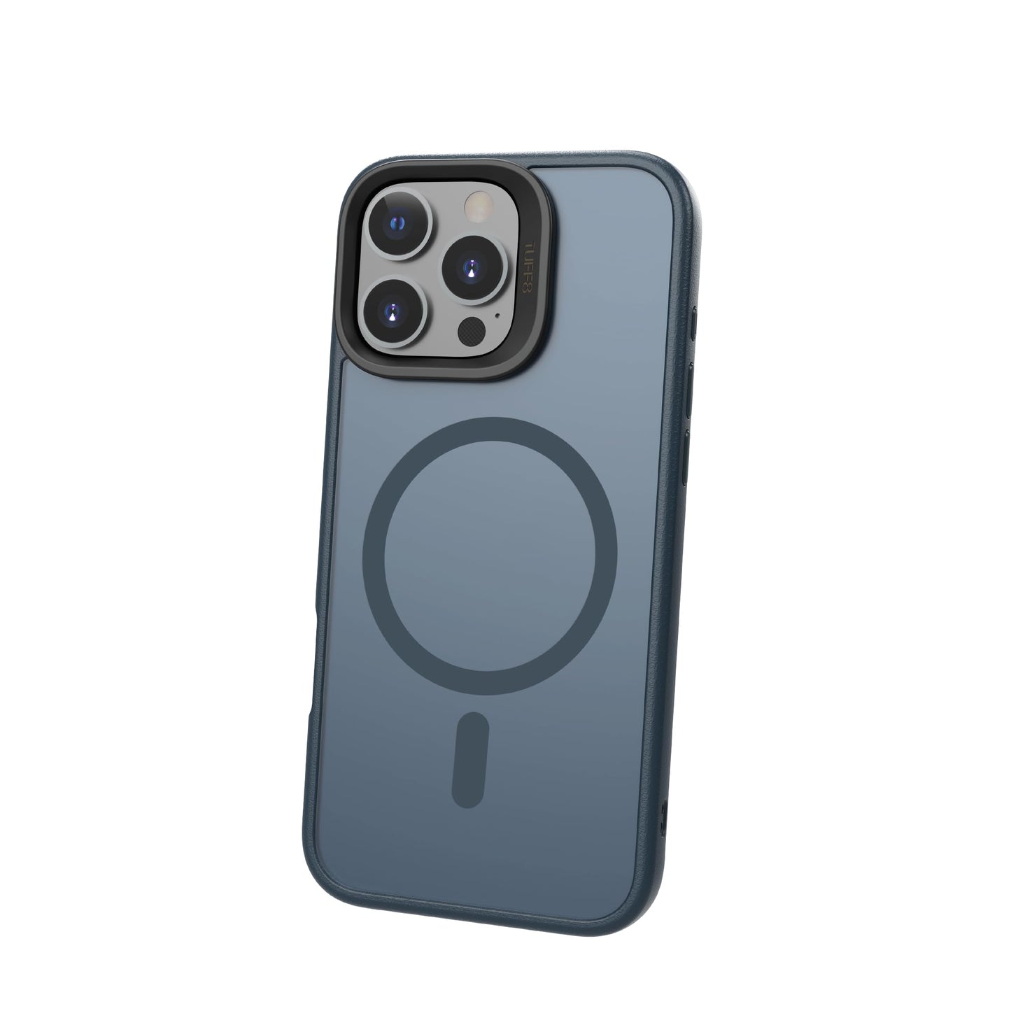 Lbt Tuff8 Mag Glideguard Rugged 8 Foot Military Drop-Tested Case Compatible with Iphone 16 Pro (Midnight Blue)