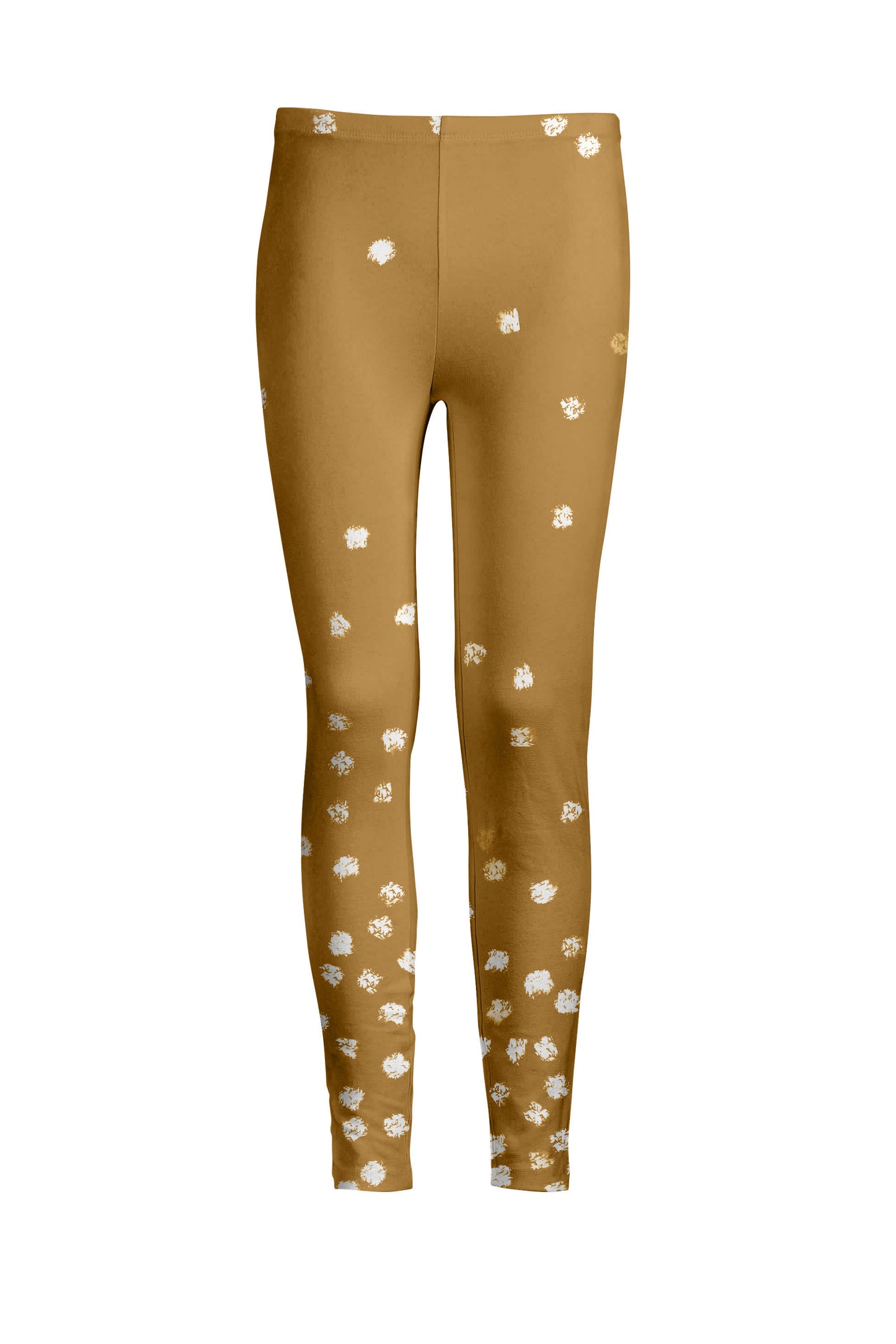 Gold White Dot Scatter-