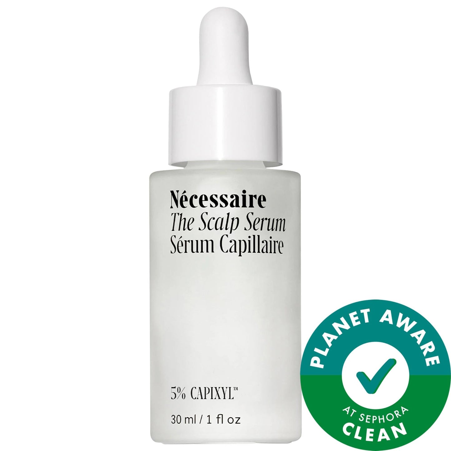The Scalp Serum: 5% Capixylª Hair Thickening Serum for Fuller, Healthier Hair | Hyaluronic Acid Dry Scalp Treatment, Fragrance-Free