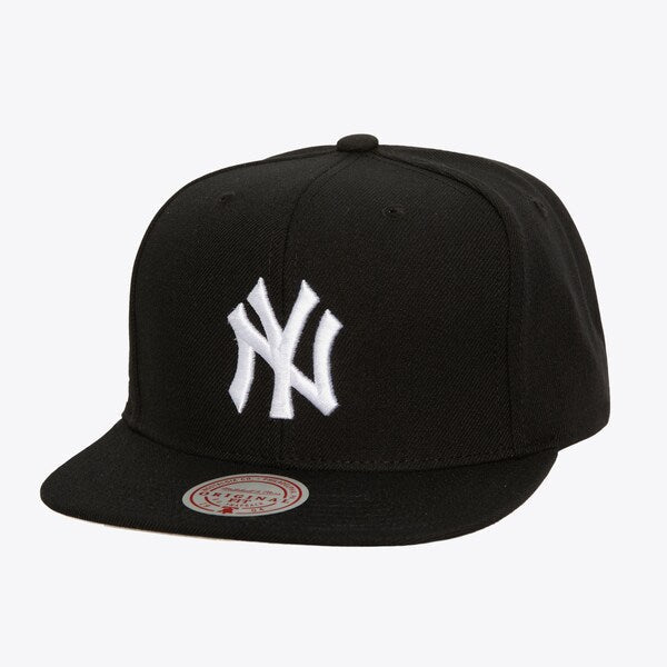 Mitchell & Ness New York Yankees OG Men's Snapback Hat — Black/White
