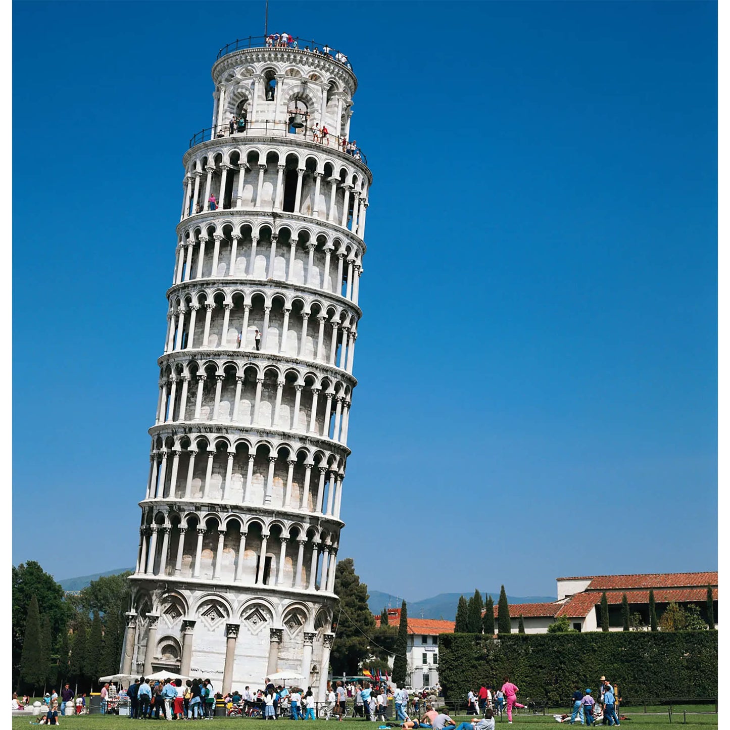 Italian Pisa Leaning Tower
