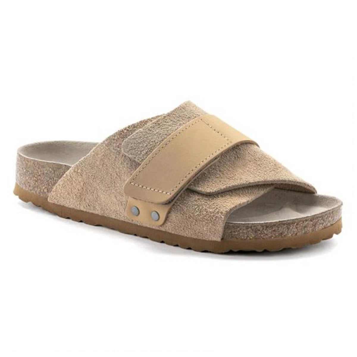 Birkenstock Kyoto Nubuck/Suede Leather Clay Sandals