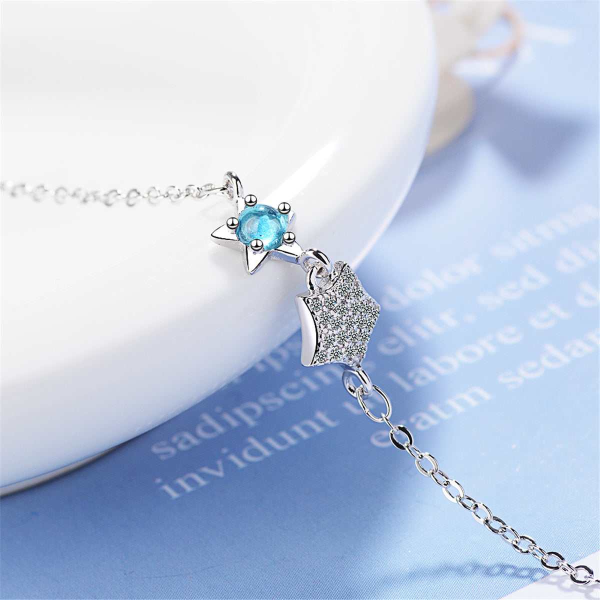 Blue-