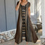 Brown & Tan Aztec Stripe