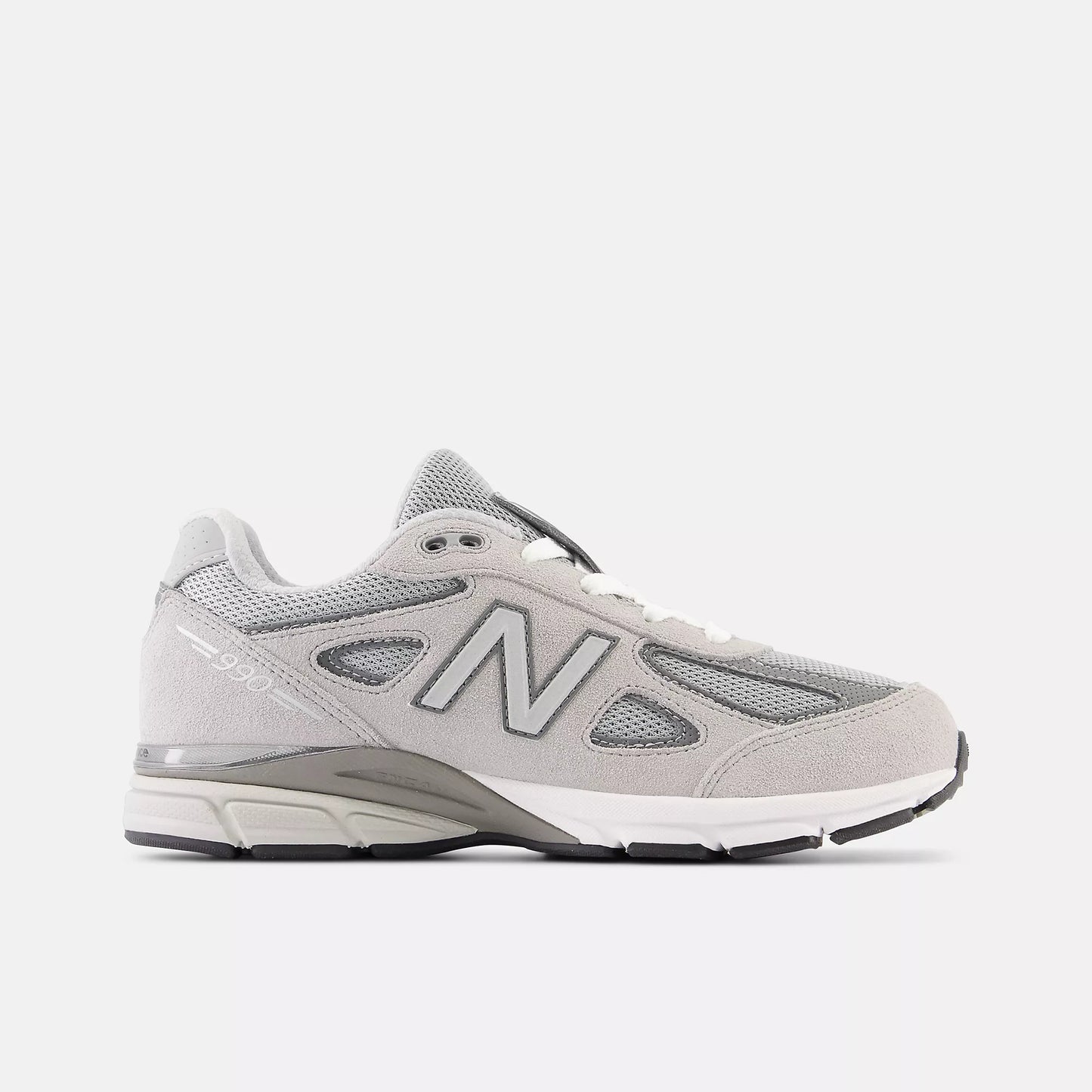 New Balance Grade School 990 V4 Kool Grey