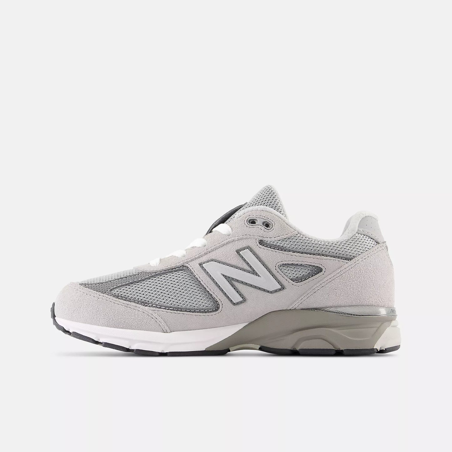 New Balance Grade School 990 V4 Kool Grey