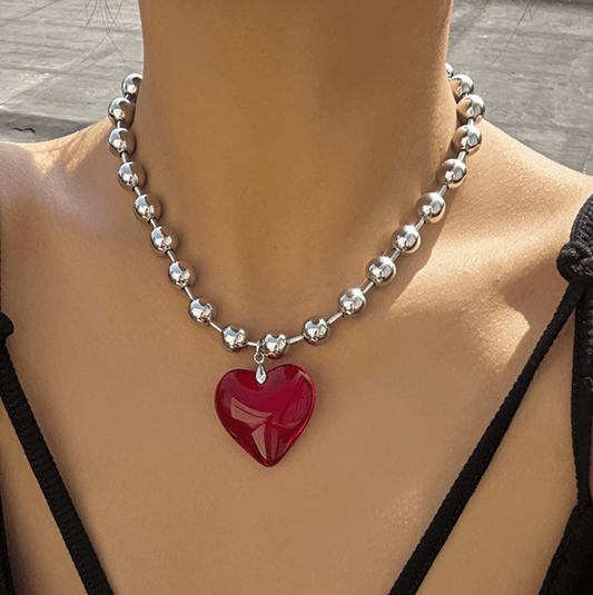 Red / Silver-