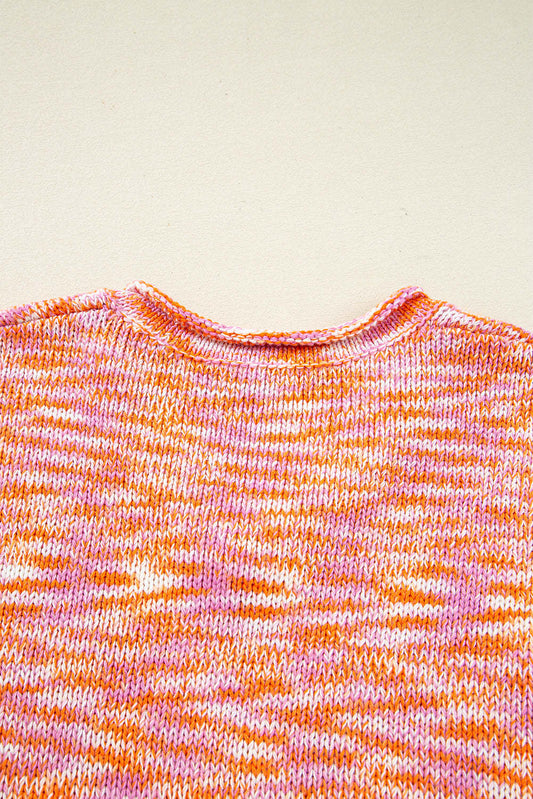 Threaded Pear Sofia Shoulder Tunic Oversized Sweater