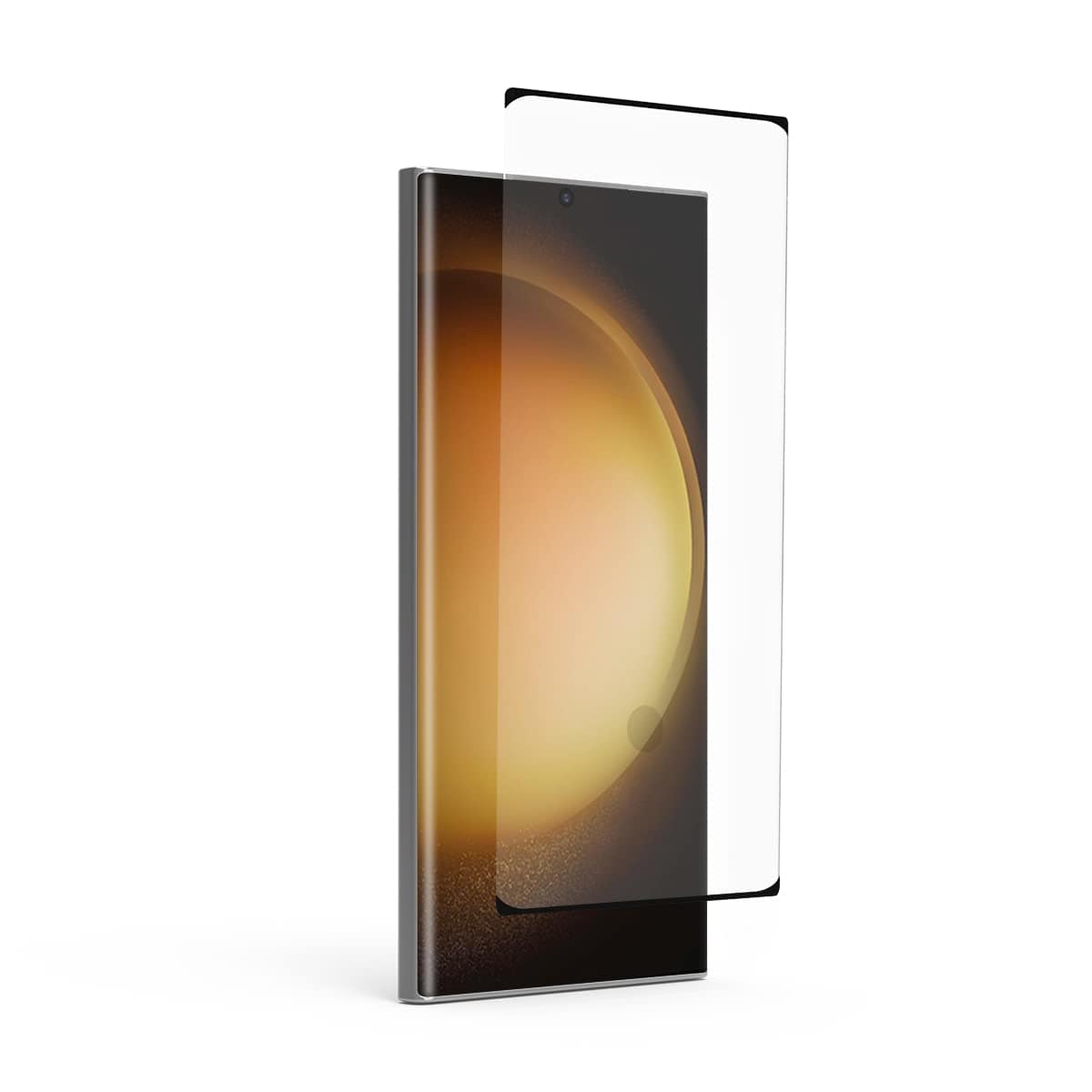 Puregear Hd Clear Tempered Glass Screen Protector for Samsung Galaxy S23 Ultra (2023) - Case Friendly, Scratch Resistant with Anti-Fingerprint Coating, Anti-Scratch Protective Glass with Lifetime Replacement (Self Alignment Installation Tray Included)