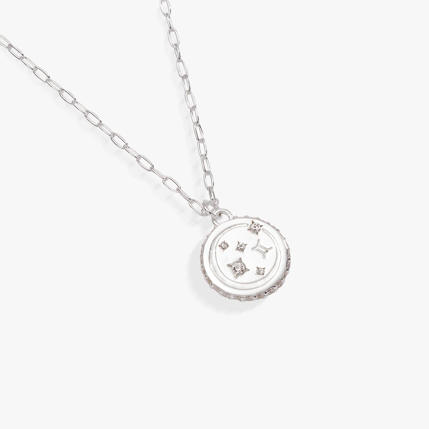 Gemini Zodiac Precious Necklace