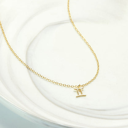 Gemini Zodiac Deity Necklace