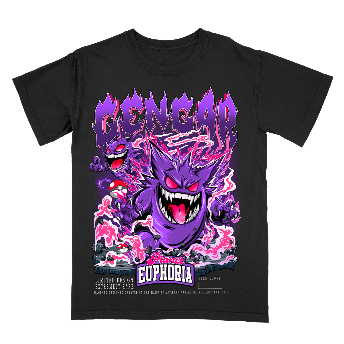 Gengar Limited Edition Graphic T-Shirt