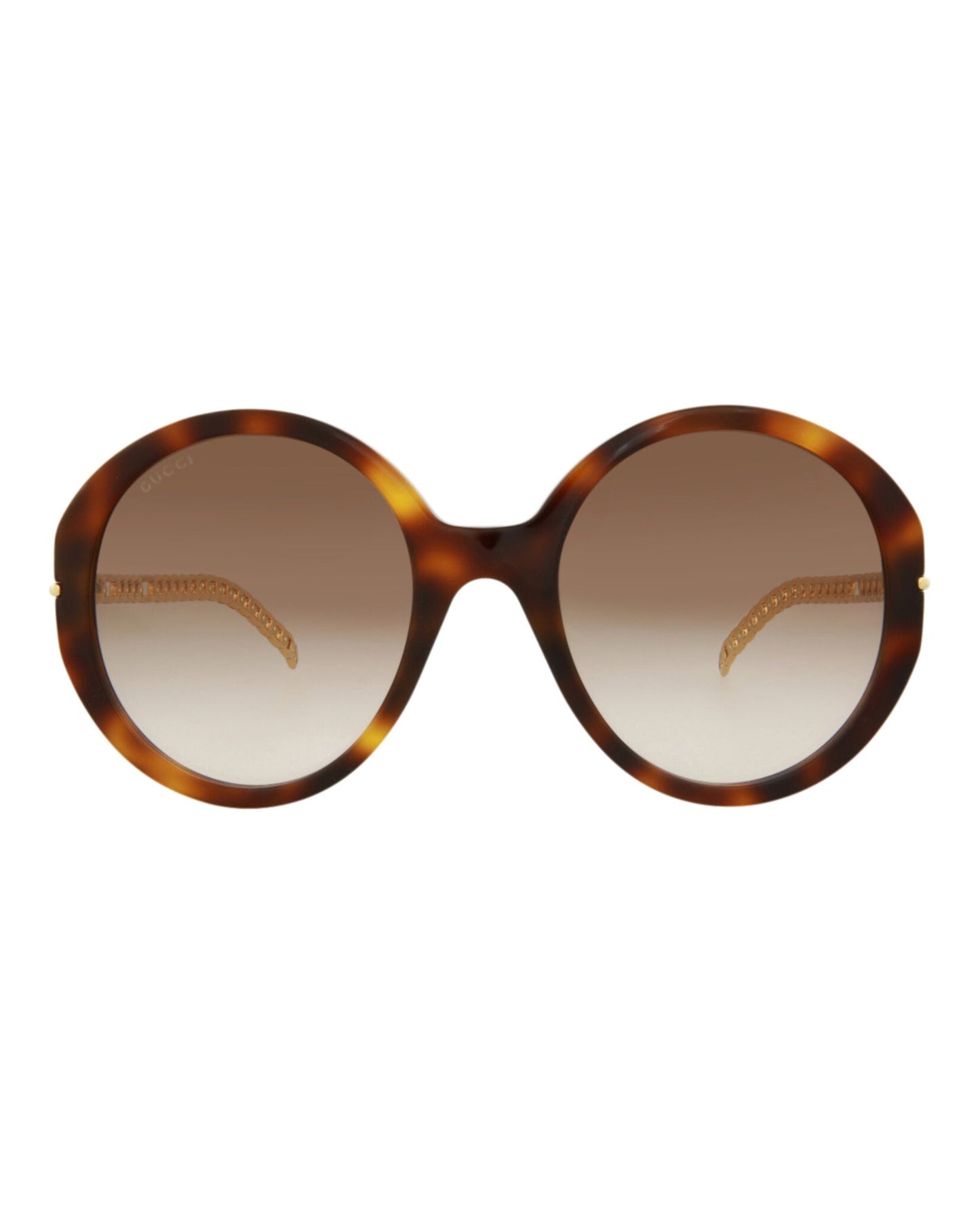 Gucci Round-Acetate Frame Sunglasses