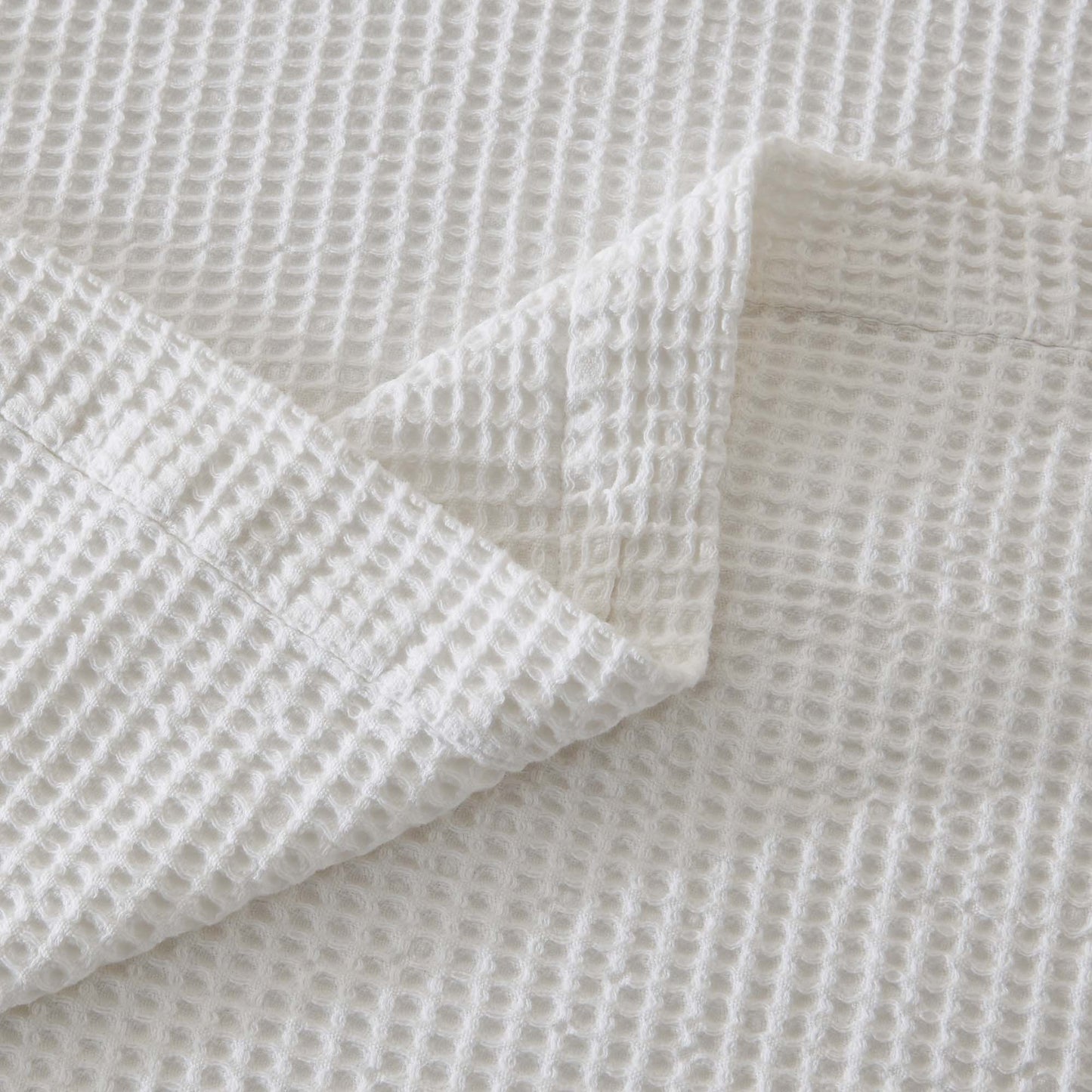 Patina Vie Maison 100% Cotton All-Season Waffle Weave Knit Throw Blanket