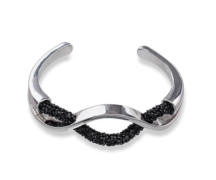 Black / Silver-