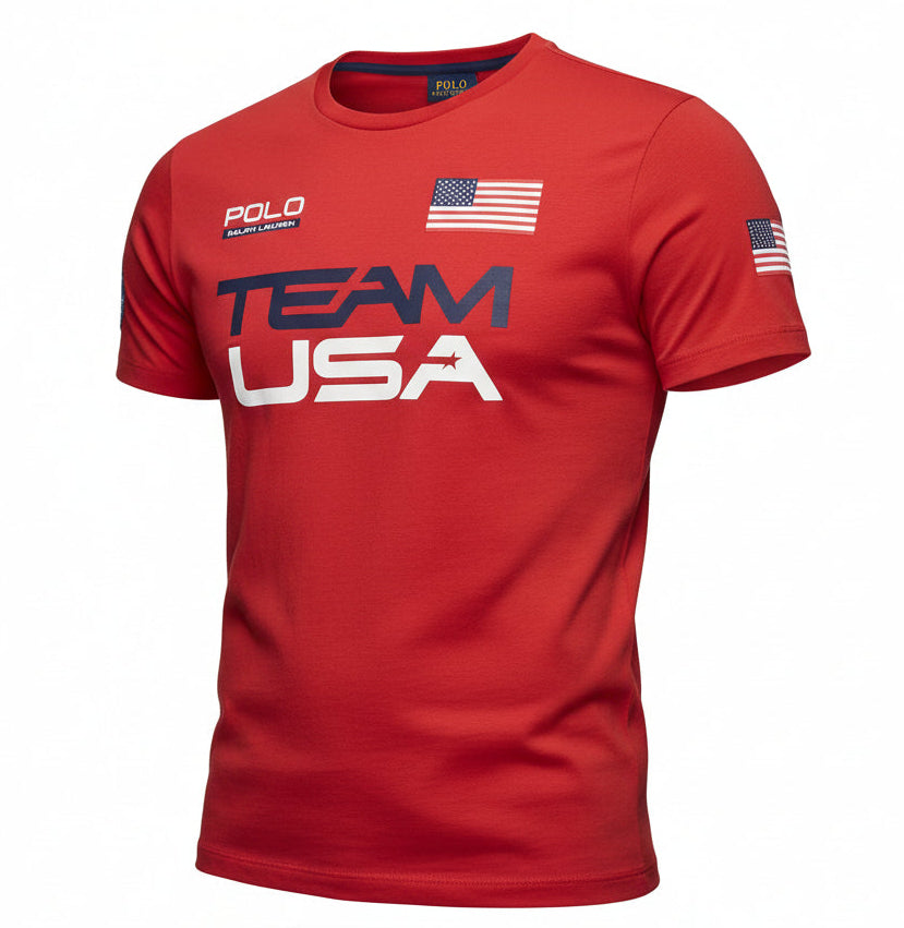 Polo Ralph Lauren Men's Team Usa 2016 Olympics Jersey T-Shirt Jerseys