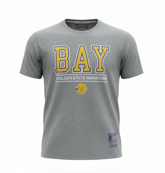 Mitchell & Ness Men's NBA Golden State Warriors Retaggio Ss T-Shirt