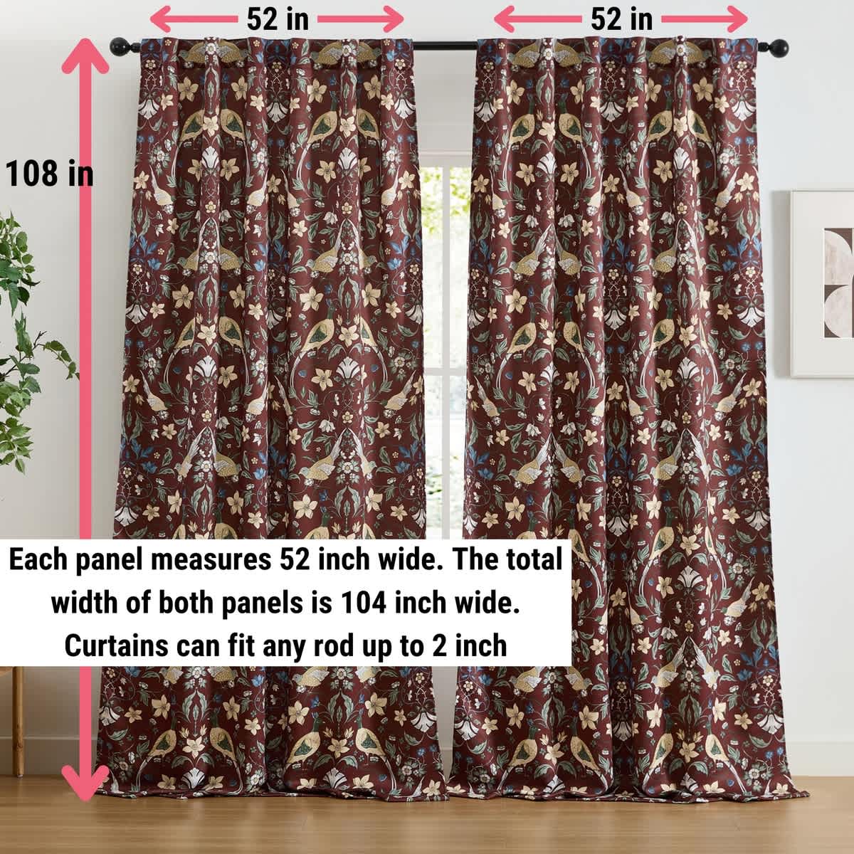 Burgundy Red-
