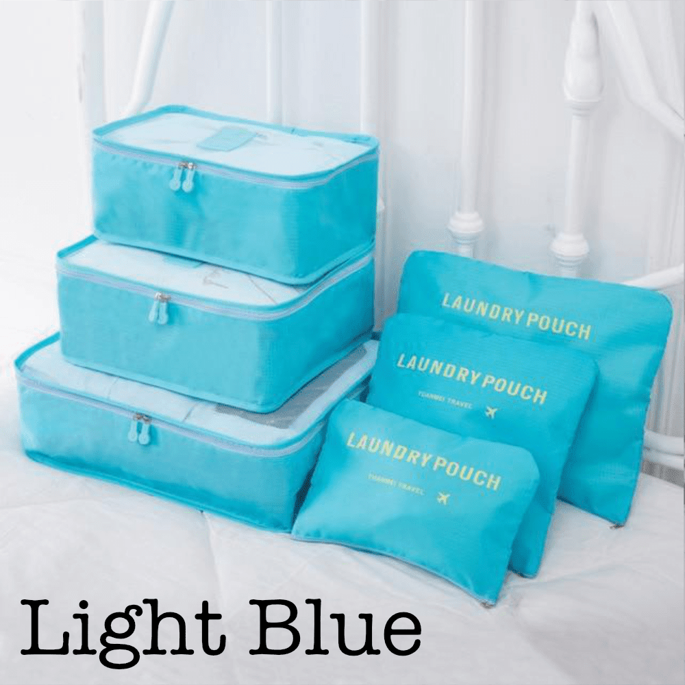 Threaded Pear 6 Piece Travel Organizer