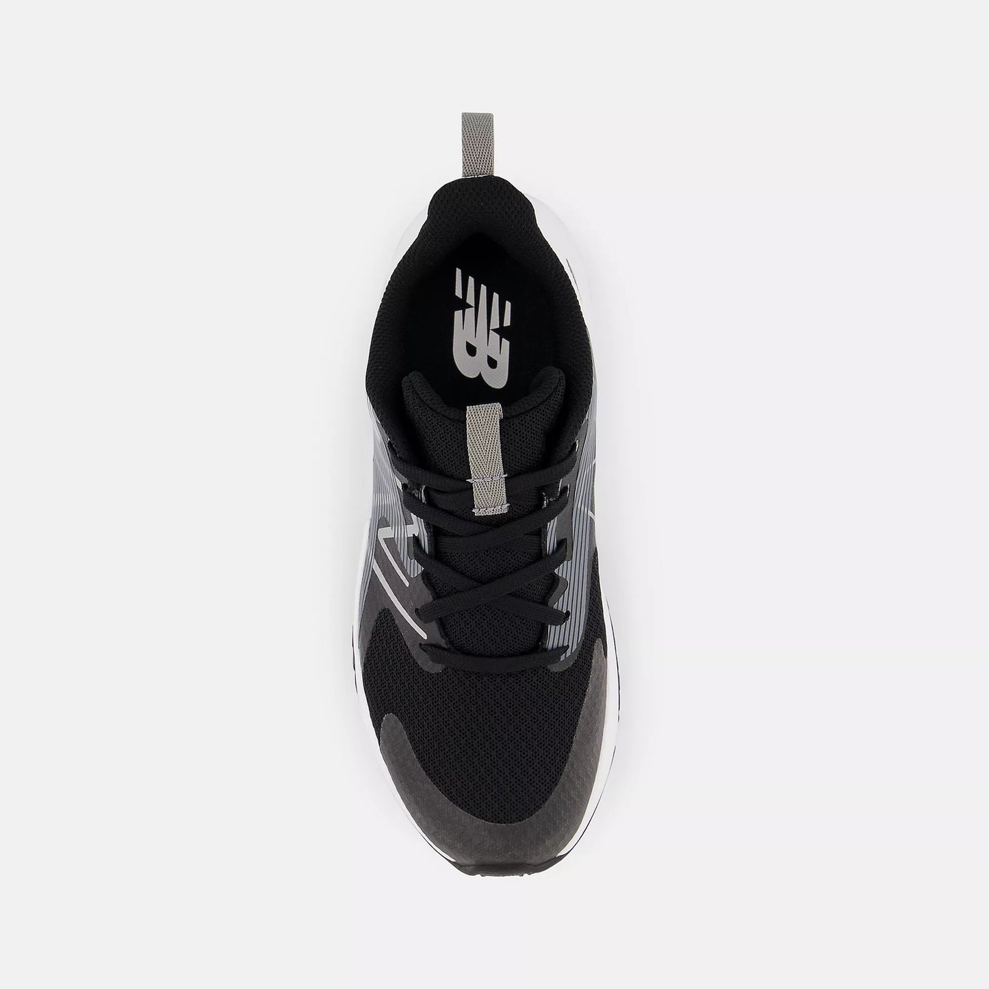 New Balance Grade School Rave Run V2 Black White Extra Wide